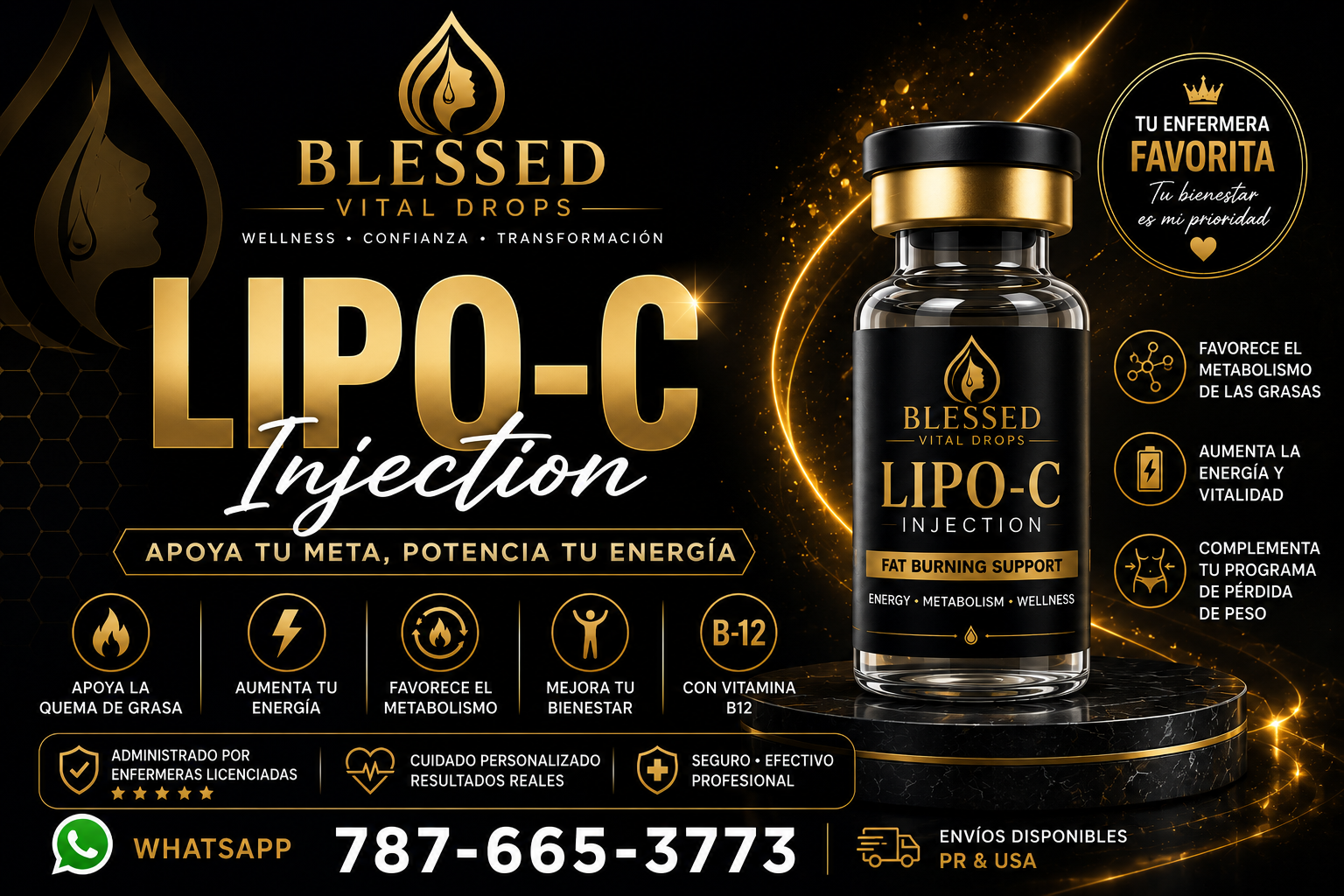 Lipo C Inj. – Blessed Vital Drops