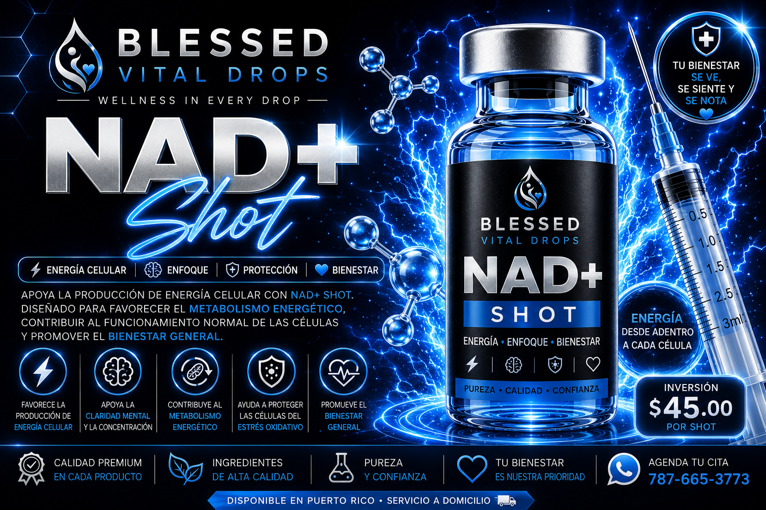 NAD+ Shot