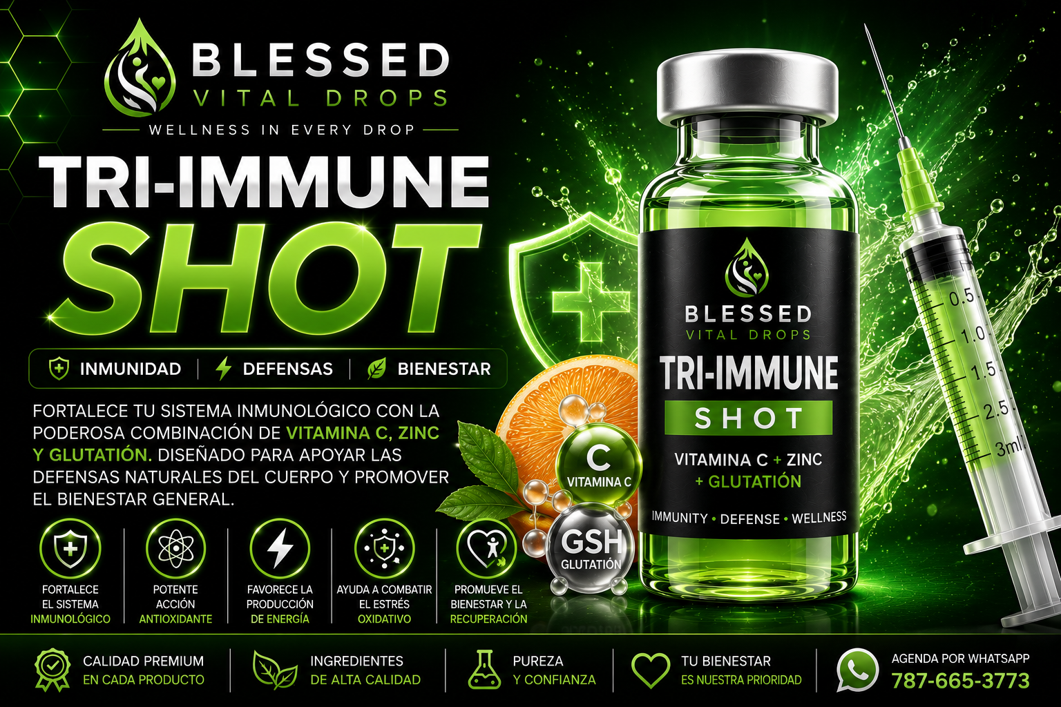 Tri-Immune Shot